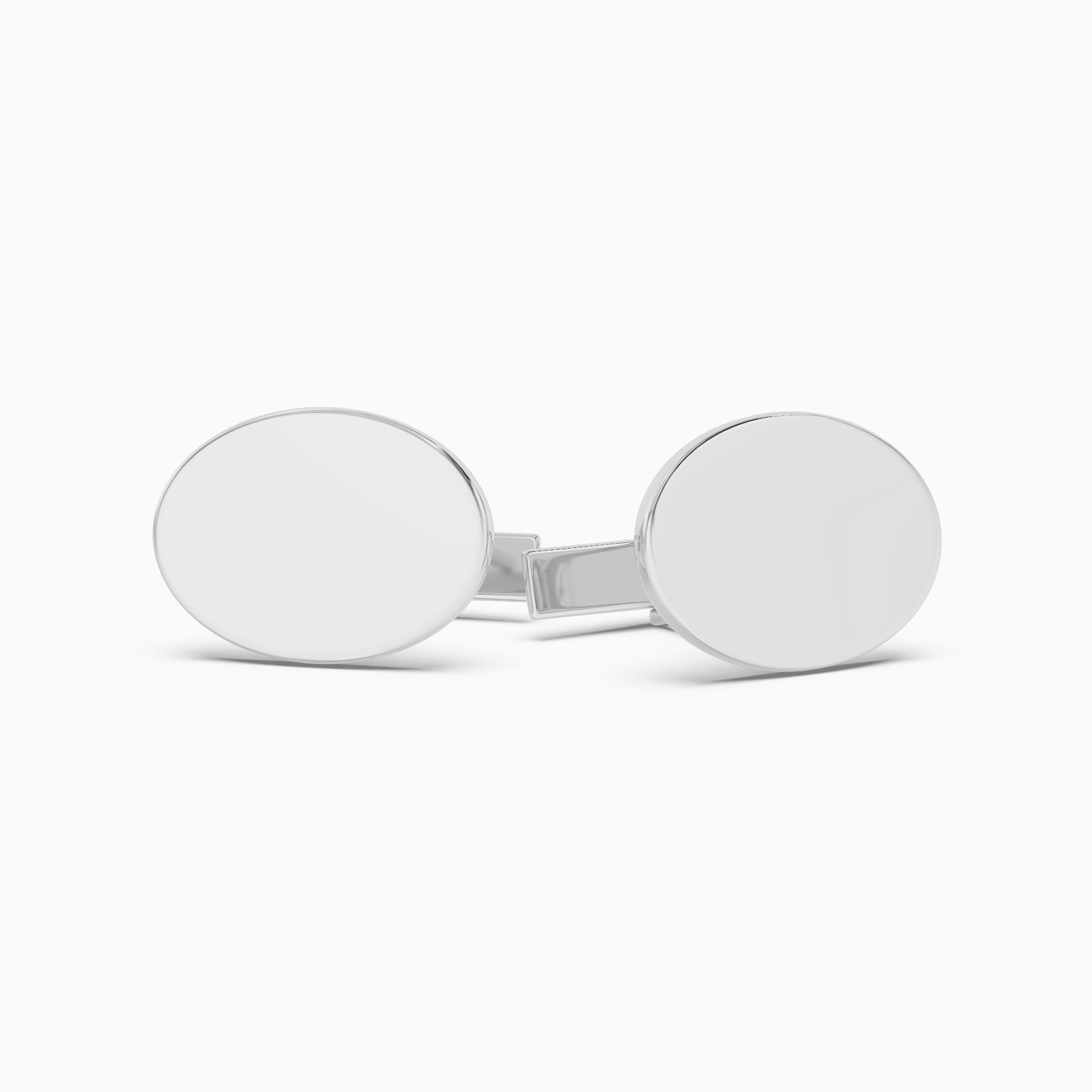 Men Oval Monogram Cufflinks