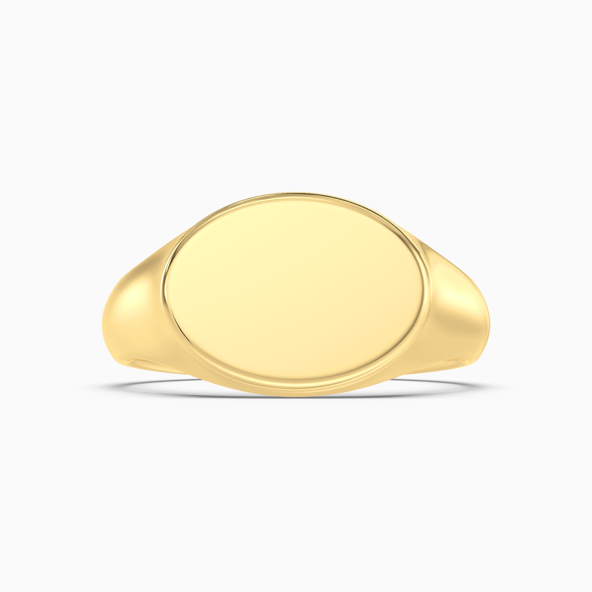 Men Signet Ring-Gold Plated