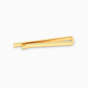 Men Plain Tie Bar Clip-Gold Plated