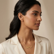 Romantic Floral Olive Leaf Vine Pendant