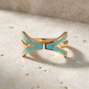Alokki A1 Turquoise Wire Ring
