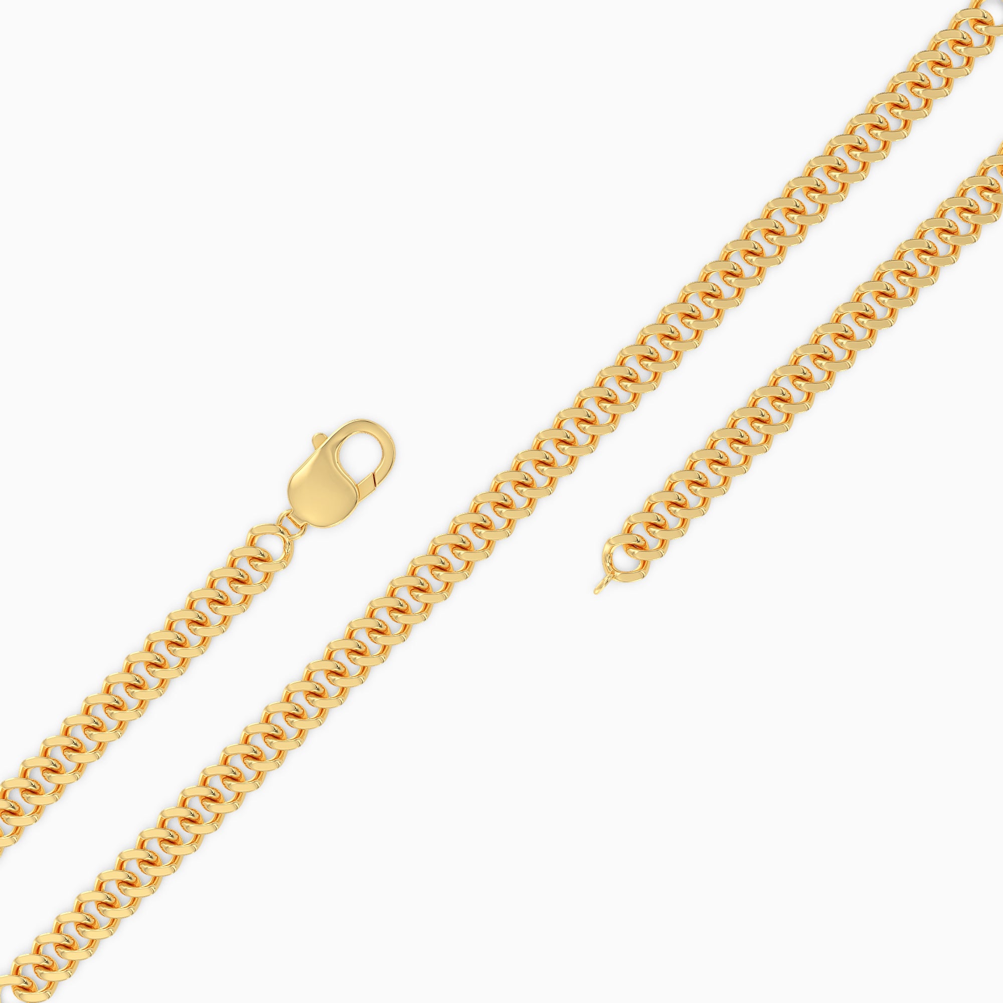 Men's Curb Chain - Gold Plated