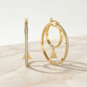 Alokki A Hoop Earrings