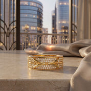 Alokki A1 Wide Pave CZ Ring