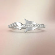 Romantic Floral Flower Band Ring
