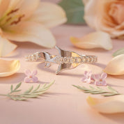 Romantic Floral Flower Band Ring