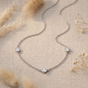CZ Yard Necklace