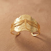 Alokki Boho Dream Dragonfly Wide Cuff