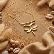Alokki Boho Dream Perch Dragon Fly Pendant