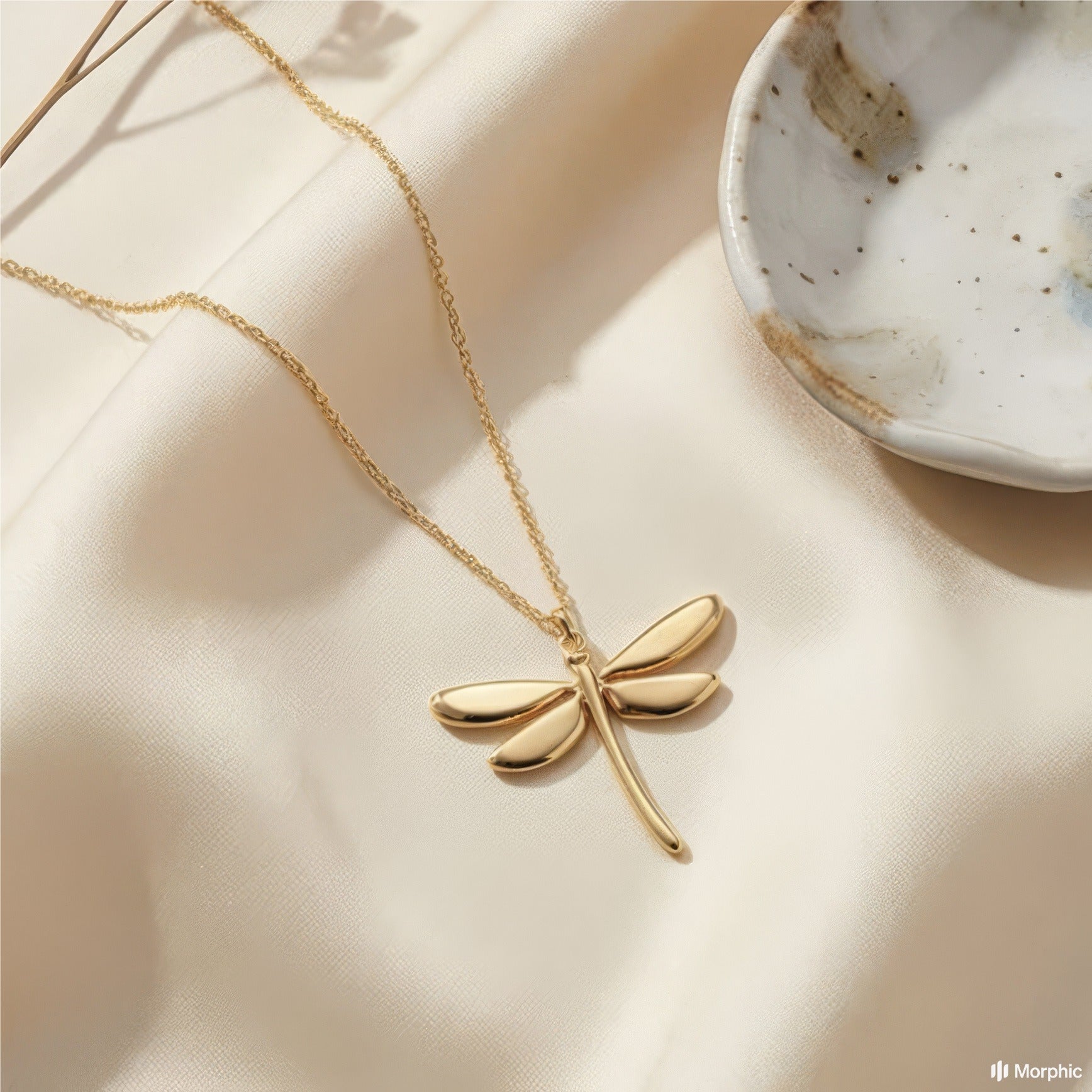 Alokki Boho Dream Dragon Fly Pendant