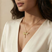 Alokki Boho Dream Dragon Fly Pendant