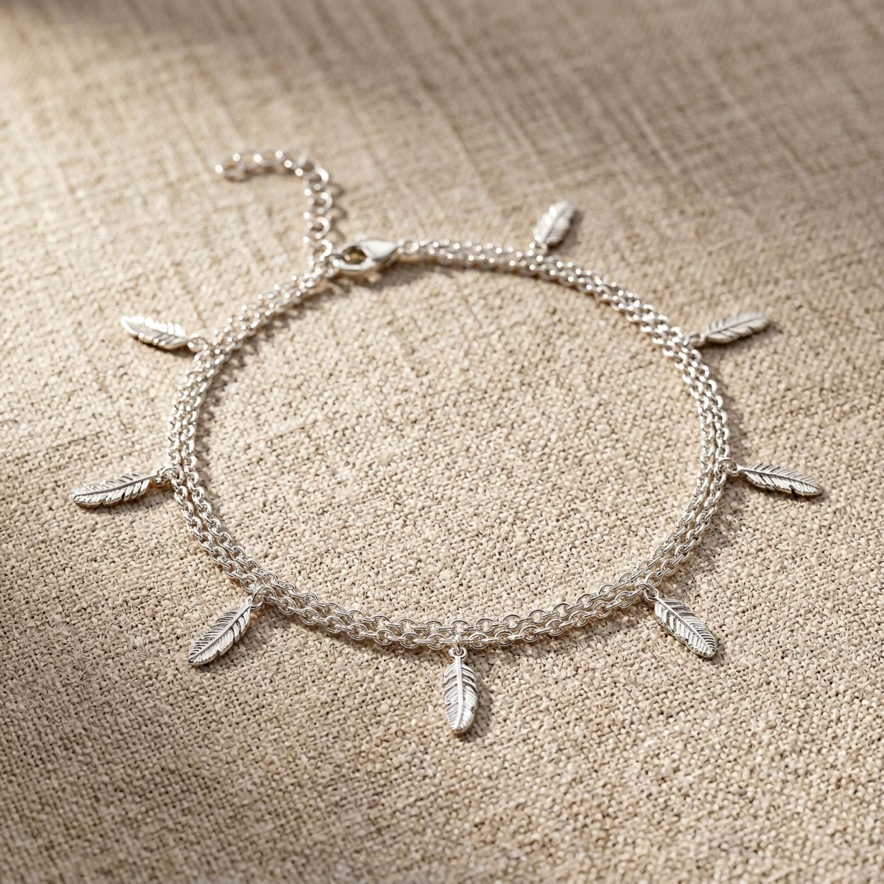 Alokki Boho Dream Feather Anklets