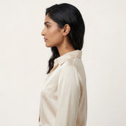 Open Heart Drop Earrings