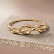 Romantic Floral Knot bangle