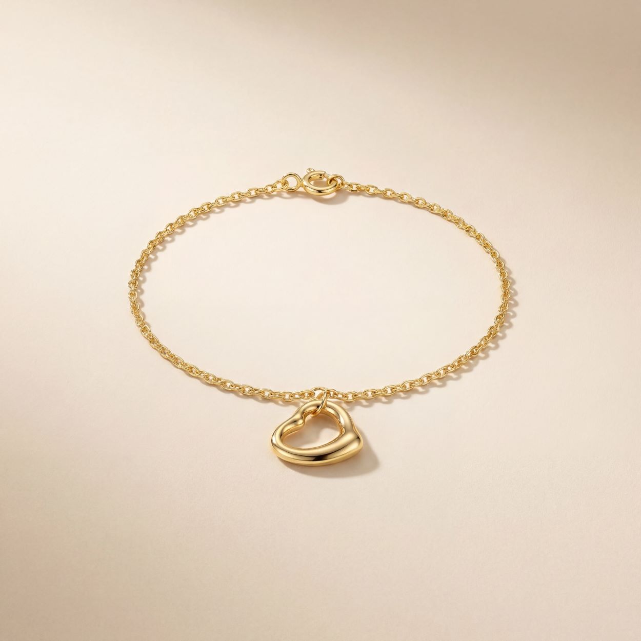 Open Heart Bracelet