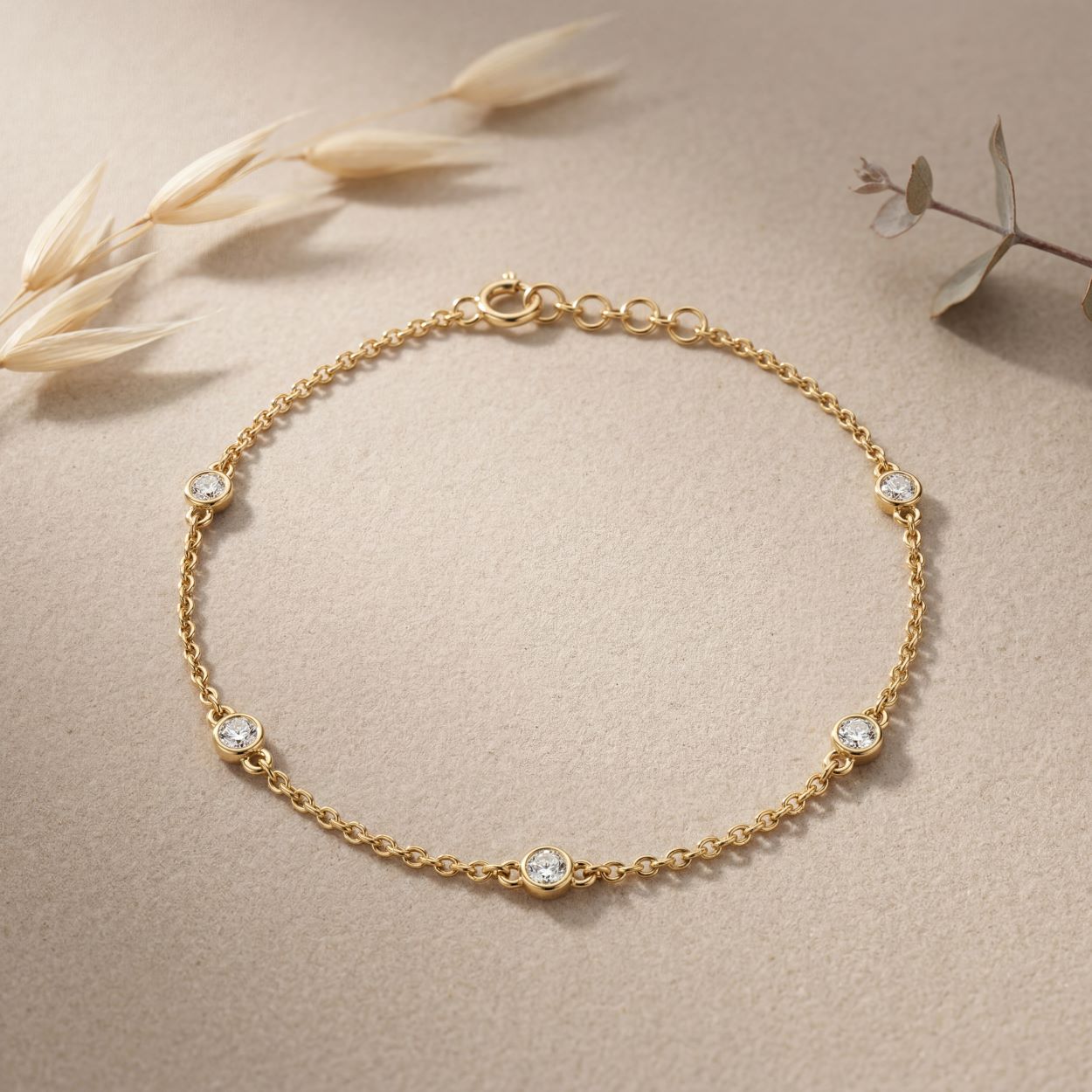 CZ Yard Bracelet