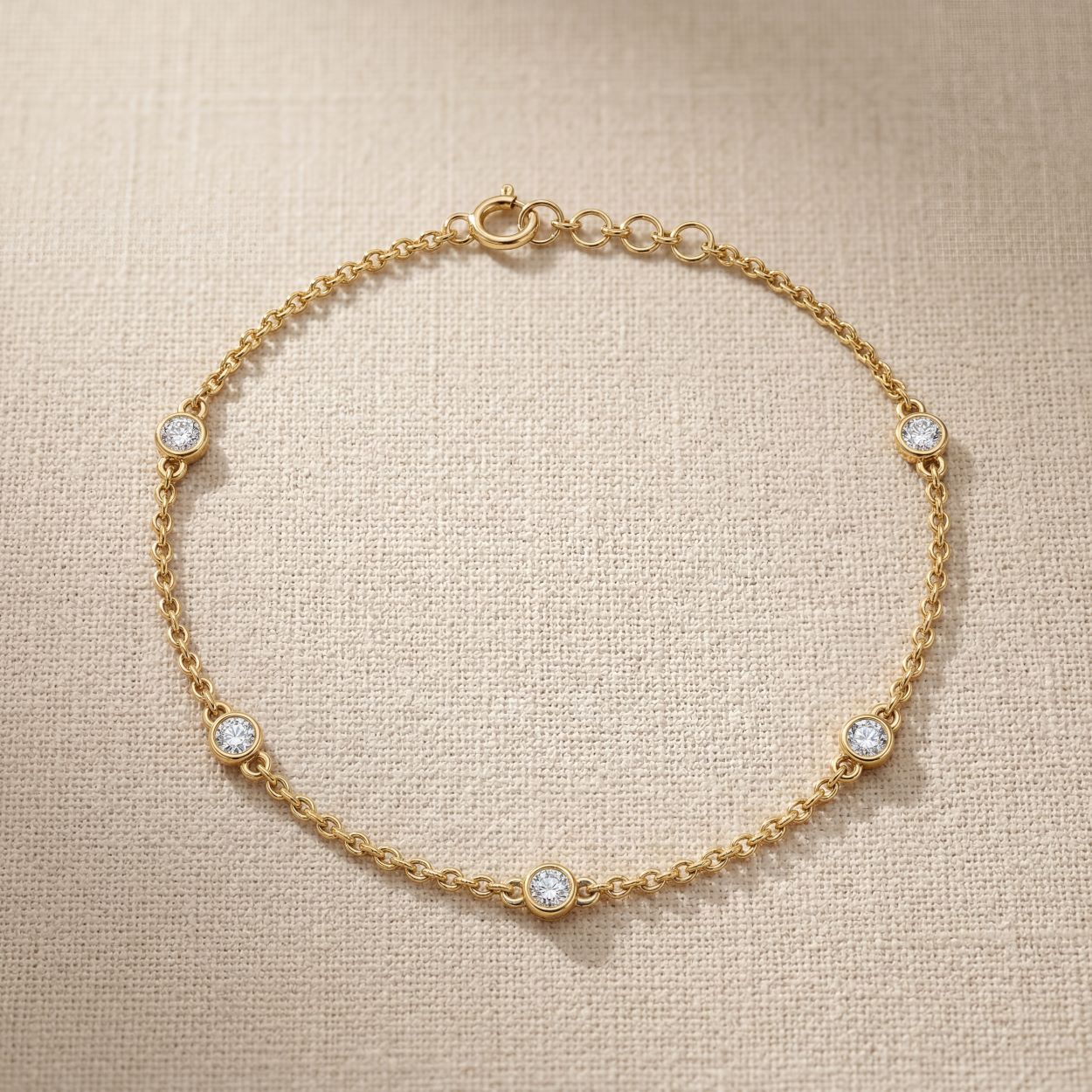 CZ Yard Bracelet