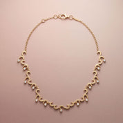 Romantic Floral Cluster Necklace