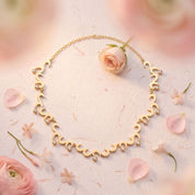 Romantic Floral Cluster Necklace