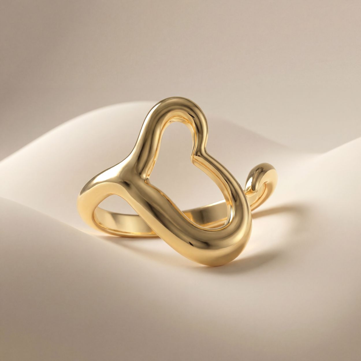 Open Heart Ring