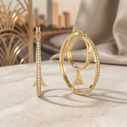Alokki A Hoop Earrings