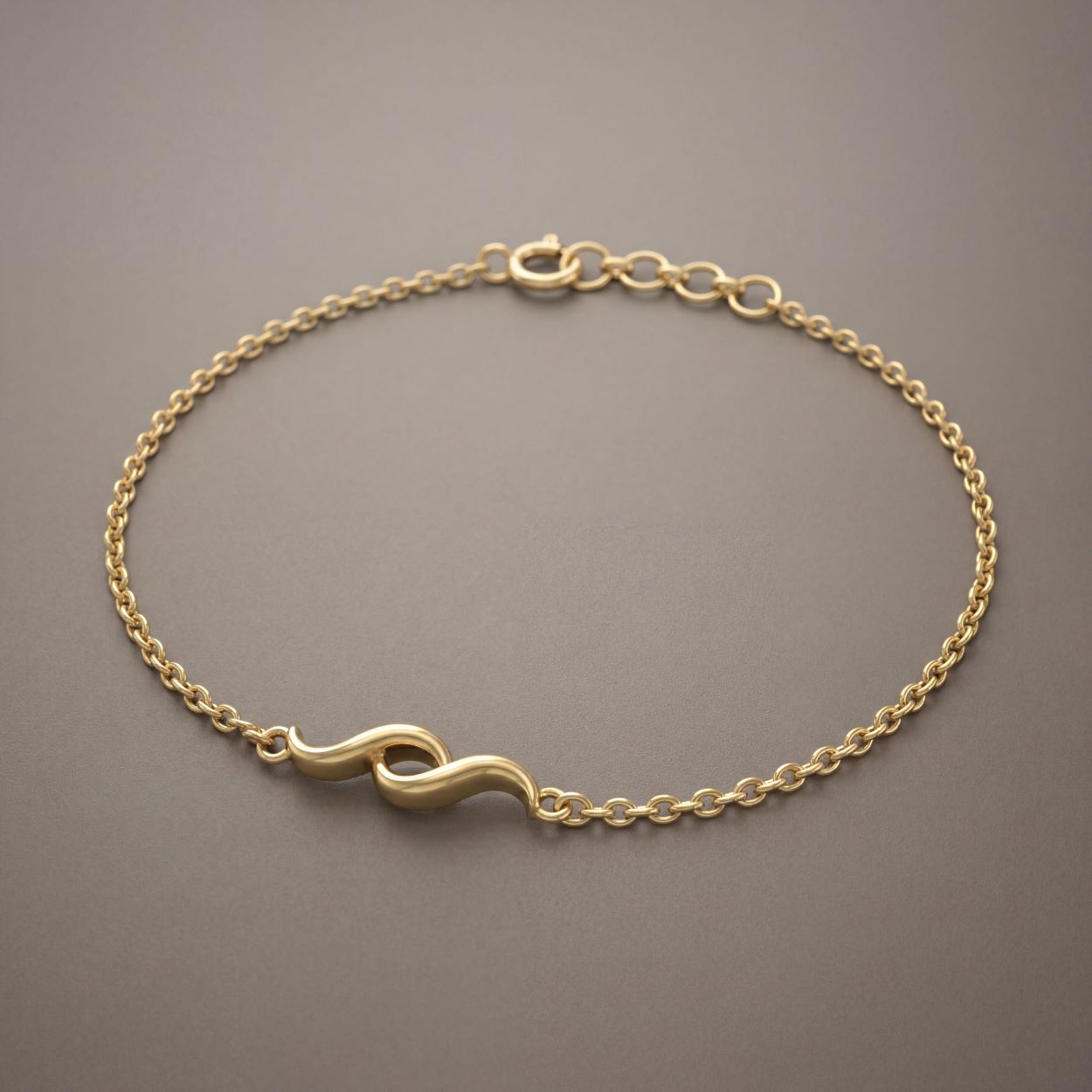 Wave Anklets