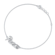 Graffiti Peace Bracelet