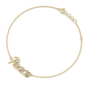 Graffiti Peace Bracelet