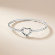 Open Heart Bracelet