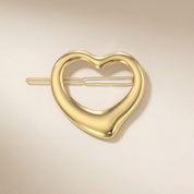 Open Heart Hairclip