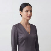 Open Heart Lariat Necklace