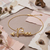 Loving heart arrow bracelet