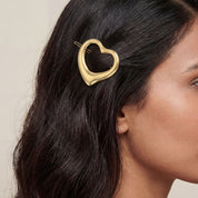 Open Heart Hairclip