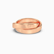 Interlaced circles ring