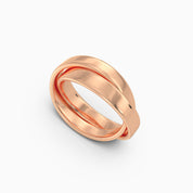 Interlaced circles ring
