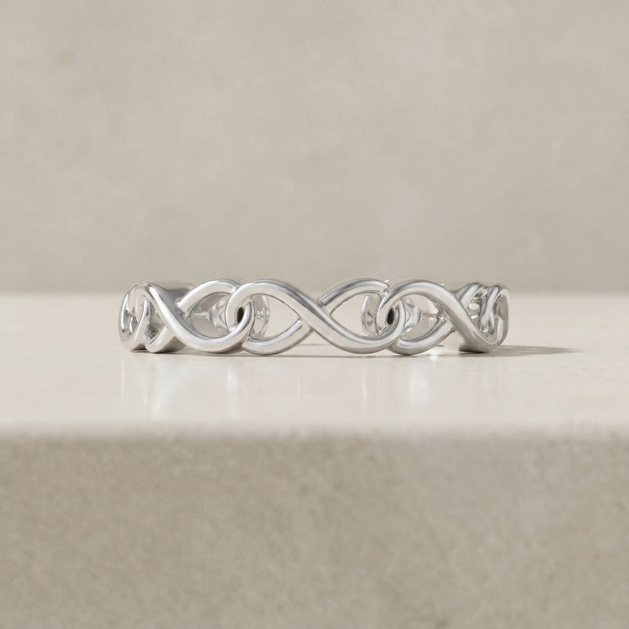 Alokki Infinity Narrow Band Ring