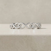 Alokki Infinity Narrow Band Ring