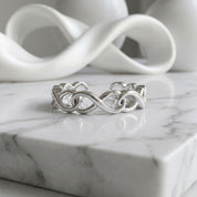 Alokki Infinity Narrow Band Ring