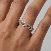 Alokki Infinity Narrow Band Ring