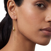 Tear Drop Sui Dhaga Earrings