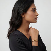 Romantic Floral Knot bangle
