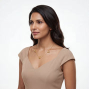 3 Open heart necklace