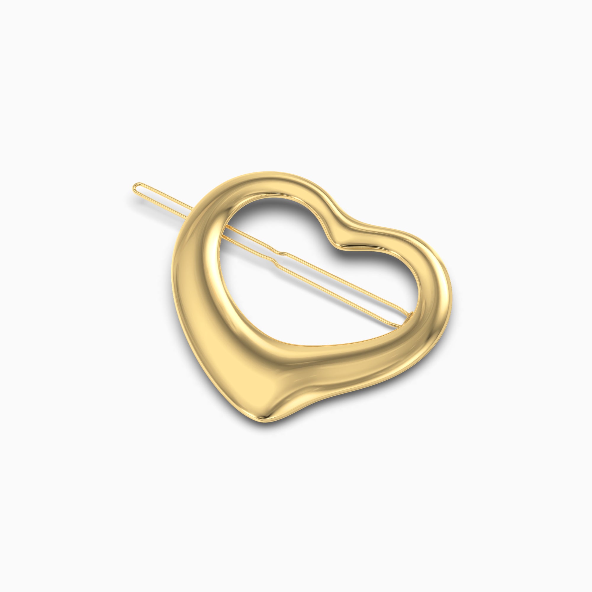 Open Heart Hairclip