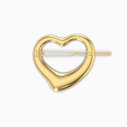 Open Heart Hairclip