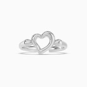 Open Heart Toe Ring