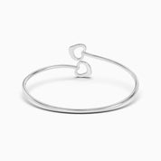 Double Open Heart Bracelet