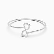 Double Open Heart Bracelet