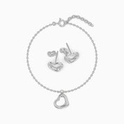 Open Heart Bracelet