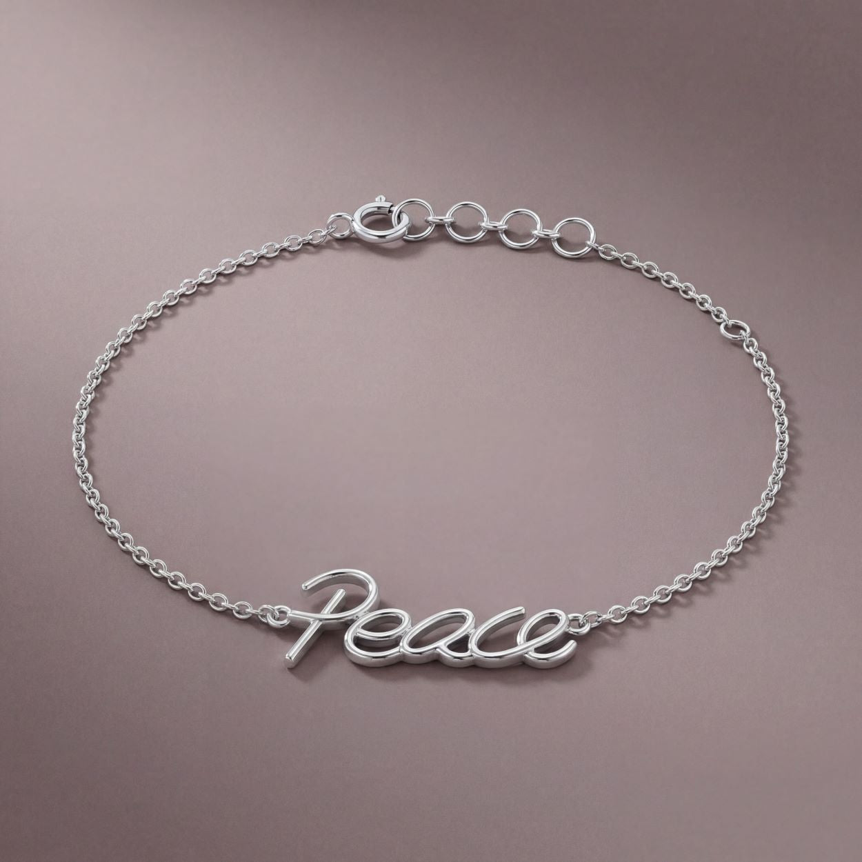Graffiti Peace Bracelet