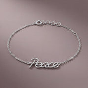 Graffiti Peace Bracelet